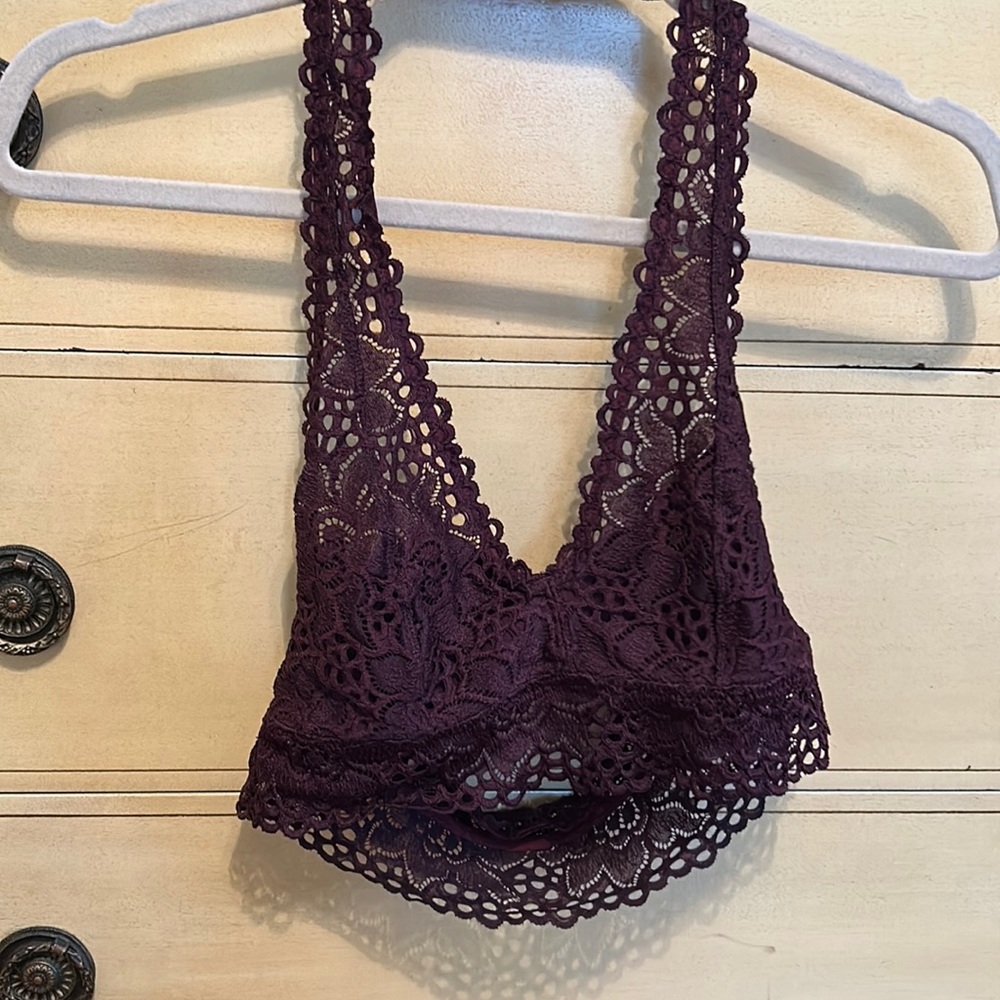 Maroon Bralette